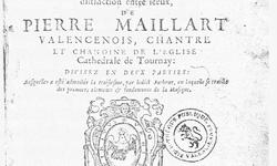 Les tons ou discours, Tournay, 1610