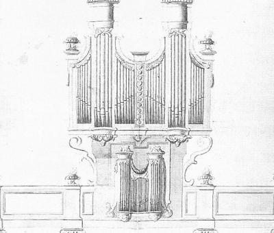 Dessin au lavis d'encre noire. BMV, GGSup 1939