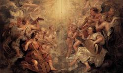 anges musiciens rubens 1628 83 x 65 Staatliche Kun