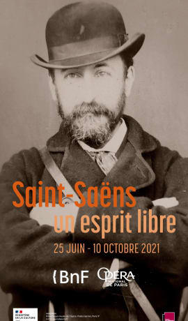 SAINT SAENS AFFICHE EXPO