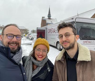 Tournée solidaire opérabus noël 2023